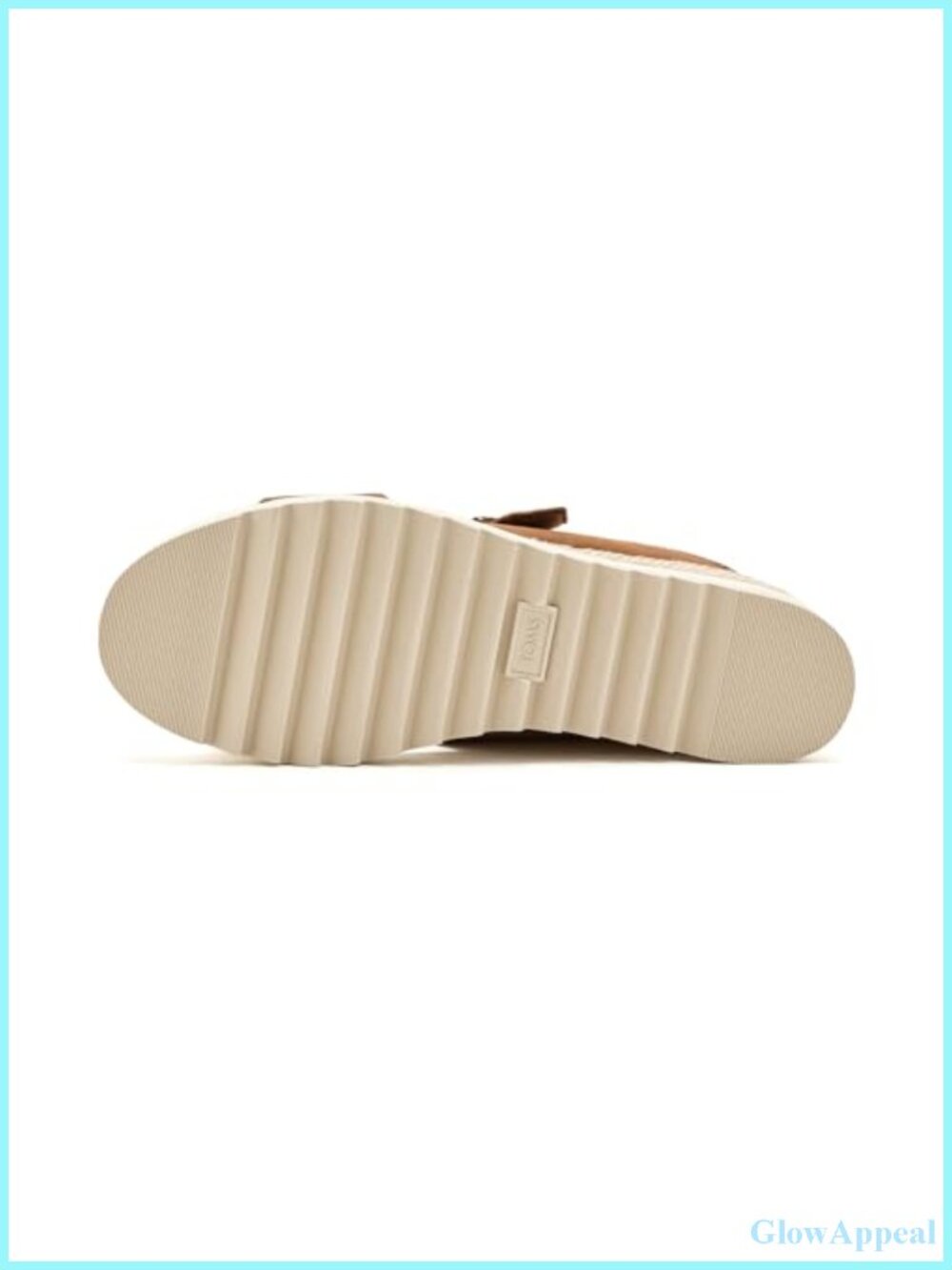 TOMS Diana Mule Buckle Leather Platform Wedge Sandals - Picture 6 of 6